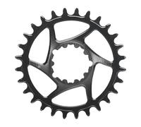 Compatibile con corona SRAM XX1 Eagle 3mm offset 28-38T - Corona nera rotonda MTB con pignone stretto e largo(28T)