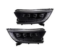 Compatibile Con CR-V 2017 2018 2019 2020 2 Pezzi Fari Anteriori DRL Indicatori Di Direzione Abbaglianti Angel Eye Lente Del Proiettore Fanale Anteriore auto