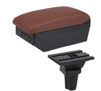 Compatibile con CR-Z Auto Bracciolo Scatola Centrale Console Centrale Vano portaoggetti Bracciolo con portabicchieri USB Retrofit Interno Auto Scatola corrimano
