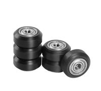 Compatibile con Cre-ality 2/4/6 pezzi/lotti di puleggia con cuscinetto incorporato POM, parte Compatible with stampante 3D compatibile con piastra di trasporto(Pulley Kit 6 pcs)