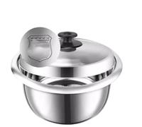 Compatibile con cuociriso Seb Classic 2, ciotola interna in acciaio inossidabile 304 con parte di ricambio del coperchio