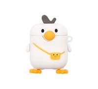 Compatibile Con Custodia AirPods 1/2 Anatra, Bambini Adolescenti Ragazze Ragazzi Donne Protettivo Silicone Cover per custodia AirPod, Funny Kawaii Cartoon 3D Cute Cover For AirPods Case Cute Duck