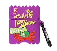 Compatibile Con Custodia AirPods 1/2 Takis, Bambini Adolescenti Ragazze Ragazzi Donne Silicone Cover per Custodia AirPod 1/2 Takis, Funny Cartoon 3D Cute Cover For AirPods Case - Takis
