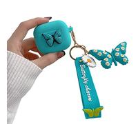 Compatibile Con Custodia AirPods 3 Generation Farfalla, Bambini Adolescenti Ragazze Donne Silicone Farfalla Cover per Custodia AirPod 3, Cute Cartoon 3D Butterfly Case For AirPods 3rd - Verde