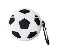 Compatibile Con Custodia AirPods 3 Generazione 2021, Bambini Adolescenti Ragazze Ragazzi Donne Protettivo Silicone Kawaii Cartoon Cute Calcio per Custodia AirPod 3rd Case Cover Football