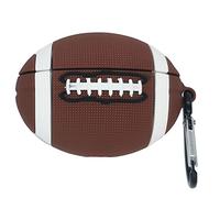 Compatibile Con Custodia AirPods 3 Generazione 2021, Bambini Adolescenti Ragazze Ragazzi Donne Protettivo Silicone Kawaii Cartoon Cute Calcio Football Cover per Custodia AirPod 3rd Gen Case Rugby