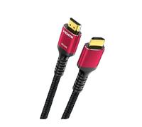 Compatibile Con CYANMI, Cavo HDMI 10K 8K 2.1 48 Gbps, Cavo HDMI 3D 8K60 4K120Hz EARC HDR10 HDCP 2.2 E 2.3, Compatibile Con Roku, TV/PS5/HDTV/Blu-ray(Red,(=0.5m)