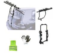 COMPATIBILE CON Dacia Duster (Rails) 5p per anno (14-17) PORTABICI AUTO POSTERIORE G3 PORTACICLO PER 3 BICI PORTA BICICLETTE IN ACCIAIO CARICO MAX 45KG REGOLAZIONI CON CINGHIE
