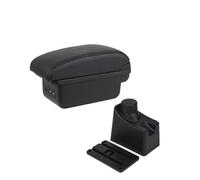Compatibile Con Dacia Logan, Organizer Per Bracciolo Auto, Scatola Portaoggetti Per Console Centrale, Interno Con USB.(3 USB B2)