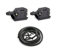 Compatibile con DAF per XF 105 95 Xf105 Xf95 F 95 F85 F95 95XF Camion Auto 4 Vie Parabrezza Lavavetri Tergicristallo Getti d'Acqua Spray Ugelli Ugelli per tergicristalli(Nozzle And 2m Hose)