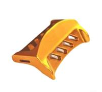 Compatibile con Daiwa Tatula Sv Per Ct Per Elite Per Steez Per A2 Hlc Per Morethan Pe Tw Per Zillion Baitcasting Reel Press Frizione Board CNC Parte di riparazione in alluminio lavorato (oro scuro)