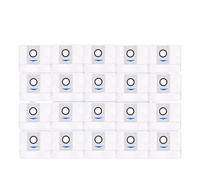 Compatibile con Deebot X1 OMNI / T10 OMNI Accessori Parti for aspirapolvere Robot Sacchetto for la polvere Filtro Hepa Spazzola laterale principale Mop Pattumiera (Color : 20PCS)