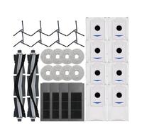 Compatibile Con Deebot X2 Omni/ X2 Pro Robot Aspirapolvere Accessori Sacchetto For La Polvere Filtro Hepa Spazzola Principale Supporto For Mocio Parti Del Contenitore Della Polvere(Blue)