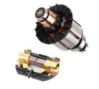 Compatibile Con Dewalt, Armatura Motore 18 V Con Supporto For Spazzole Di Carbone, For DCH243 DCH253, Set Di Parti Di Utensili For Martello Perforatore