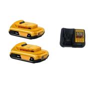Compatibile Con Dewalt, Batterie, Batterie For Utensili Elettrici, DCB200 MAX, DCB606, DCB205, DCB206, DCB209, DCB182,20 V, 60 V, 9000 MAh, Batteria(2AH X2 charger X1)