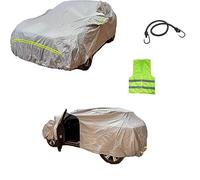 COMPATIBILE CON DFSK Glory 500 1.5 Luxury TELO COPRIAUTO ANTIGRANDINE FELPATO IMPERMEABILE ANTIGRAFFIO COVER TG.L 482X196X140CM COPERTURA PER AUTO ZIP LATERALE