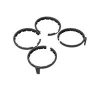 Compatibile con DJI, 1set di bracci a sgancio rapido con custodia | Paraurti completo, copertura antigoccia, design del braccio a scatto, protezione leggera(Black)