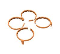 Compatibile con DJI, 1set di bracci a sgancio rapido con custodia | Paraurti completo, copertura antigoccia, design del braccio a scatto, protezione leggera(Orange)