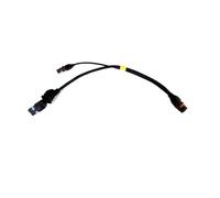 Compatibile con DJI, adattatore for ugello T25 T50 anteriore | Materiale in ottone, uso riparazione drone, cavo ugello anteriore, cablaggio plug-in, modulo adattatore