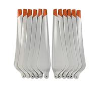 Compatibile con DJI Agras T30 3820 Elica pieghevole in fibra di carbonio e plastica Mix CW CCW Lame for droni for piantagione agricola Accessori for(12pcsWhite sunscreen)