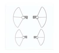 Compatibile con DJI, anello paraurti protettivo e protezione anticollisione for droni Mini 5 Pro(Grey Collision)