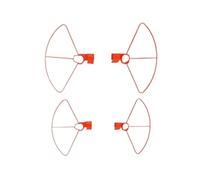 Compatibile con DJI, anello paraurti protettivo e protezione anticollisione for droni Mini 5 Pro(Orange Collision)