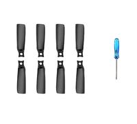 Compatibile Con DJI Flip 4022F 8 Pezzi Di Eliche For Droni Leggere E Silenziose, Pale Colorate For Eliche Senza Pilota(Black)