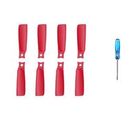 Compatibile Con DJI Flip 4022F 8 Pezzi Di Eliche For Droni Leggere E Silenziose, Pale Colorate For Eliche Senza Pilota(Red)