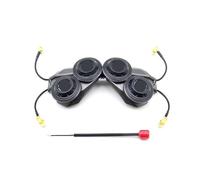 Compatibile con DJI Goggles V1 V2, Mjolnir Pro Juggernaut e Maple Leaf 5.8G Antenna Combo Set for Crossing Drone Thor Tre Generazioni(Black Set 4)