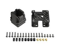 Compatibile con DJI Involucro Dissipazione Modulo O4 Lite | copriobiettivo integrato, struttura dissipativa, per modifiche drone(Case w alloy shell)