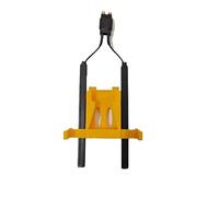 Compatibile con DJI Mini 3 Supporto Carrello Atterraggio Modulo Cellulare | supporto modulo, antenna cavo dati, supporto fisso, vestibilità precisa(Orange without cable)