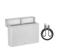 Compatibile con DJI Osmo Action 5 Pro/4/3, batteria for action camera da 2200 mAh(WHITE)