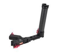 Compatibile con DJI Ronin RS2 RS3 RS4 PRO Gimbal - Impugnatura laterale regolabile in fibra di carbonio con morsetto for imbracatura a slitta e ARRI(Feichao Handgrip)