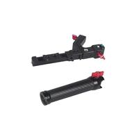 Compatibile con DJI Ronin RS2 RS3 RS4 PRO Gimbal - Impugnatura laterale regolabile in fibra di carbonio con morsetto for imbracatura a slitta e ARRI(Combo B)