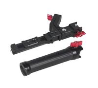 Compatibile con DJI Ronin RS2 RS3 RS4 PRO Gimbal - Impugnatura laterale regolabile in fibra di carbonio con morsetto for imbracatura a slitta e ARRI(Handgrip)