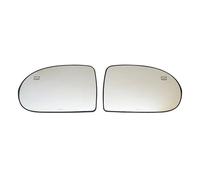 Compatibile con Dodge Caliber 2006 2007 2008 2009 2010 2011 Vetro specchietto retrovisore riscaldato per Entrambi i Lati 68058796AA 68000019AA (1 Coppia)