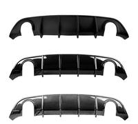 Compatibile con Dodge Charger Scat Pack/Daytona/GT/RT 2015-2024 Paraurti posteriore, diffusore, spoiler, splitter inferiore, aspetto carbonio, nero lucido(Carbon Look)