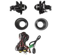 Compatibile Con Dodge Per Challenger 2015-2020 Fendinebbia Lampade Cablaggio Interruttore Kit Lente Paraurti Anteriore Lampade Assembly OEM: 6J0941701 6J0941702