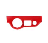 Compatibile Con Dodge Per Charger 2010-2024 Per Challenger 2015-2023 2024, Accessori Copertura Decorativa Pulsante Dell'interruttore Dei Fari Dell'auto Componenti interni(Rosso)