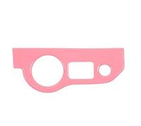 Compatibile Con Dodge Per Charger 2010-2024 Per Challenger 2015-2023 2024, Accessori Copertura Decorativa Pulsante Dell'interruttore Dei Fari Dell'auto Componenti interni(Pink)