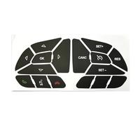 Compatibile con Dodge per Charger 2016 2017 2018 2019 2020 2021 2022 Adesivi Pulsanti Auto Adesivi La Riparazione Pulsanti Copertura Adesiva Solida Accessori Auto Pulsante Adesivi