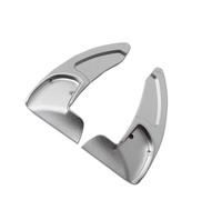 Compatibile Con Dodge Per Durango 2014 2015 2016 2017 2018 2019 2020 2021 Auto Volante Diretto Paddle Gear Shifter 2pcs Estensioni paddle cambio(Silver)
