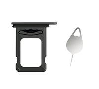 Compatibile con Doppio Nano Scheda SIM Slot Supporto per iPhone 14 Pro A2894 6.1" / iPhone 14 Pro Max A2890 6.7" Con Pin Space Black