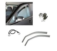 Compatibile con DR4/DR5 5P 22 in Poi 14.227M FARAD DEFLETTORI D'ARIA PIOGGIA E Vento per Van/Offroad FENETRE Antivento Set di 2 DEFLETTORI IN VETRO