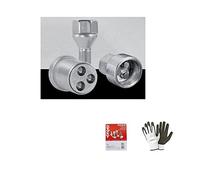 COMPATIBILE CON dr5 fino al 2021 (482) BULLONI PERNI VITI ANTIFURTO PER RUOTE CERCHIO IN LEGA AUTO FURGONE SUV