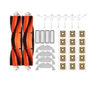 Compatibile con Dream Bot D10 Plus RLS3D Robot Aspirapolvere Sacchetto Sporco Pezzi di ricambio di ricambio Sacchetto for raccolta polvere, Spazzola a rullo, Filtro Mop (Color : K)