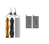 Compatibile Con Dreame, Aqua10 Ultra Track / Aqua10 Pro Track Accessori for Aspirapolvere Robot Spazzola Laterale Principale Parti Del Sacchetto Della Polvere Con Filtro In Tessuto(Set A)