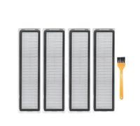 Compatibile con Dreame Bot D9 Accessori D9 Max Robot Aspirapolvere Filtro HEPA Spazzola laterale principale Panni for mocio Pezzi di ricambio(Light Grey)