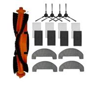 Compatibile con Dreame, compatibile con aspirapolvere Mova E10 e E20 Plus, kit di spazzole di ricambio, filtro e panno for mocio