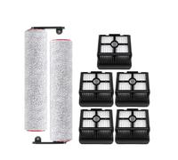Compatibile con Dreame H12 H15 Pro Plus Core, set di spazzole a rullo morbide for aspirapolvere a secco e umido e filtro HEPA di ricambio(Clear)